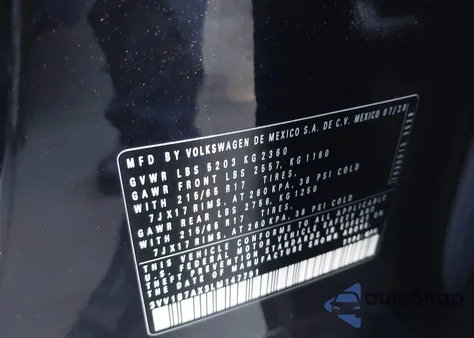 2020 Volkswagen Tiguan 2.0T S z USA, uszkodzony, nr VIN 3VV1B7AX3LM147791